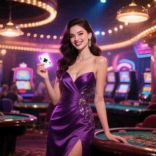 Studio live dealer permainan dengan kamera multi-sudut dan sistem broadcast HD